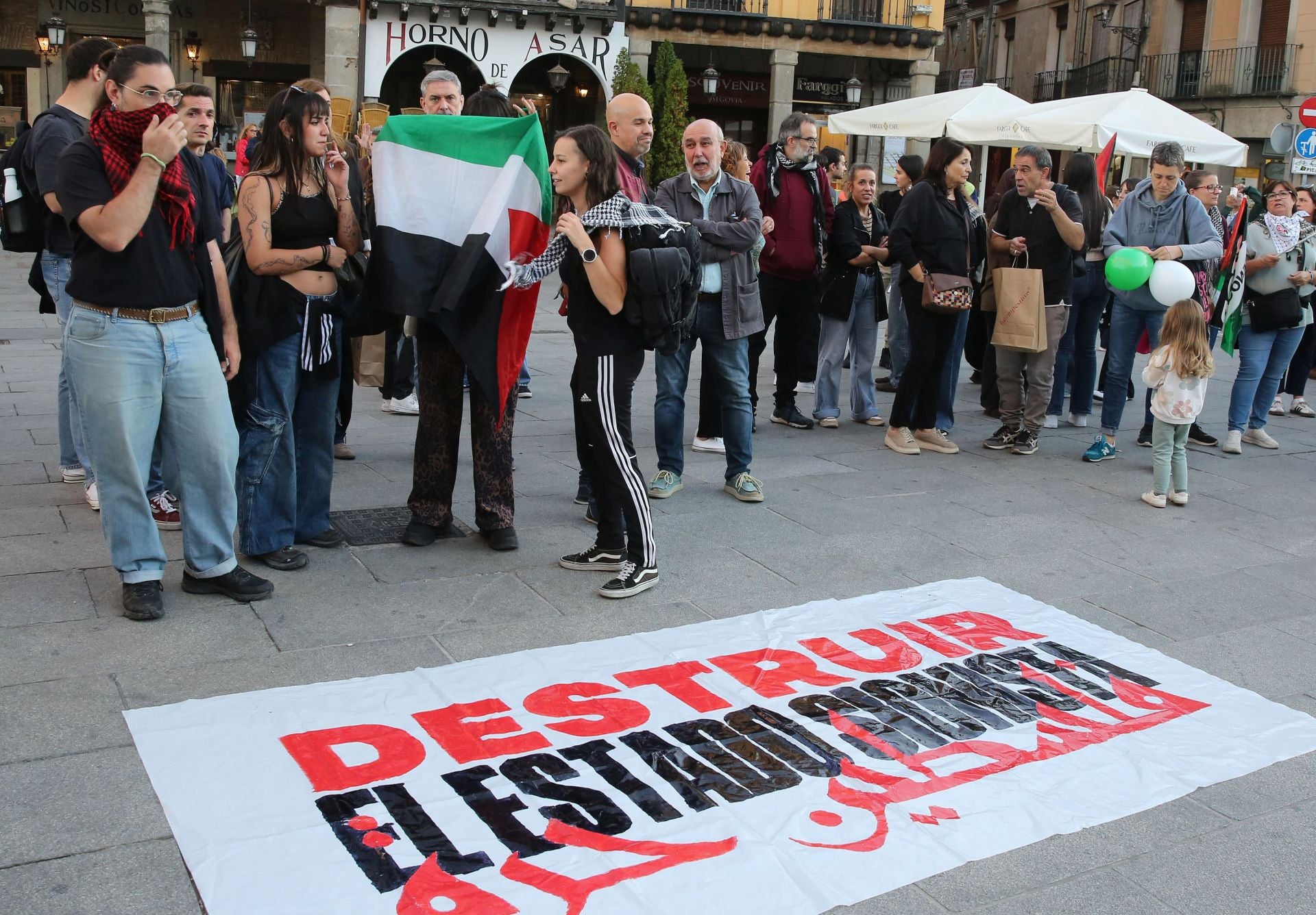 Las protestas por Palestina, en imágenes