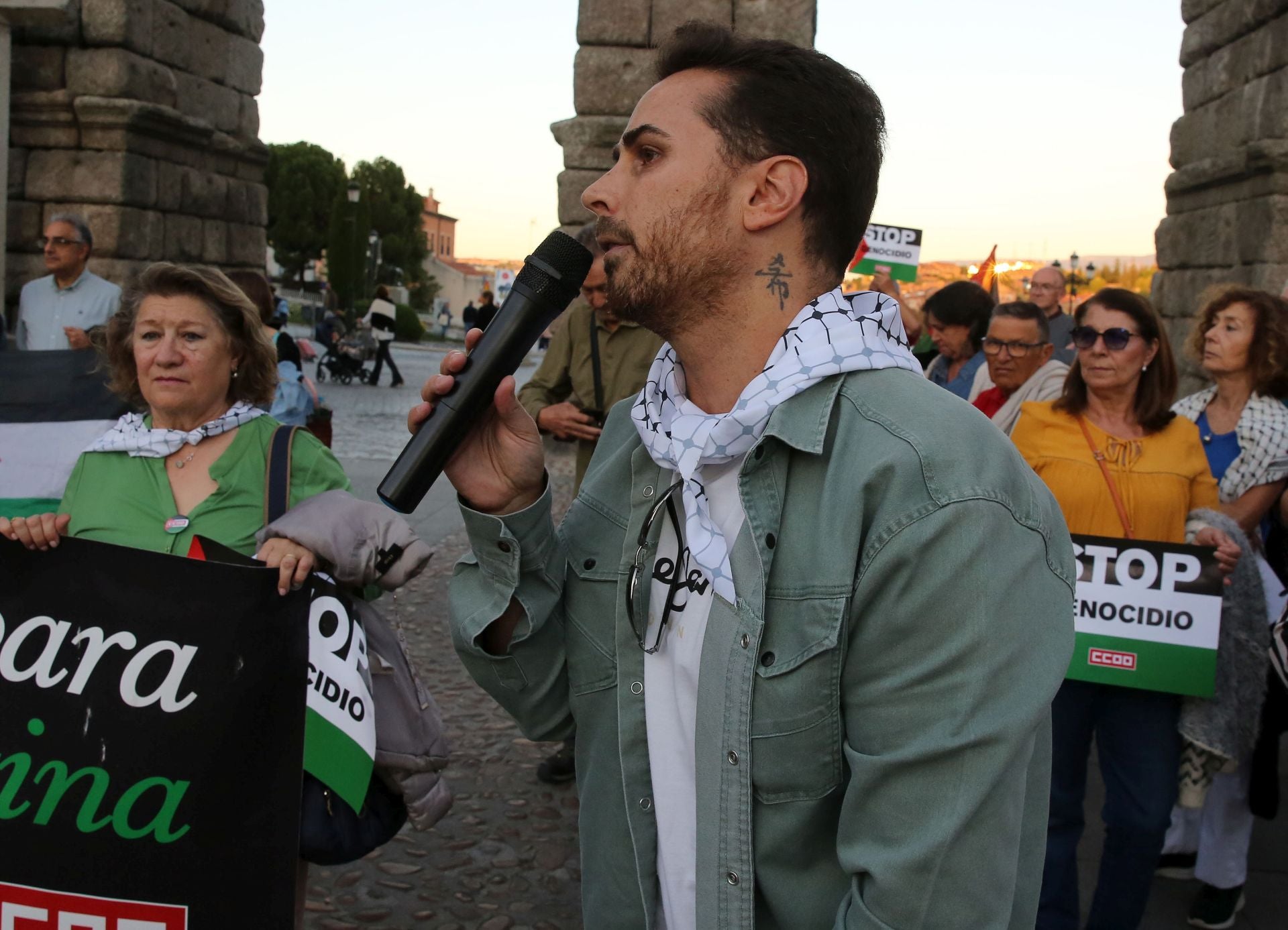 Las protestas por Palestina, en imágenes