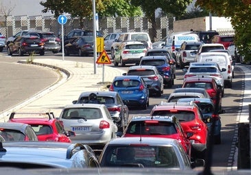 Los nuevos cortes de la red de calor estrangulan y colapsan la entrada a Parquesol