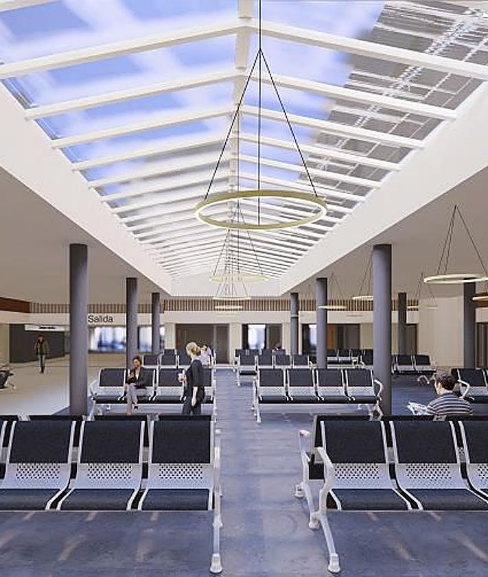 Imagen secundaria 2 - Infografías de la futura estación.