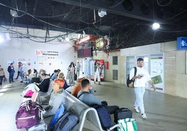 La estación de autobuses de Valladolid cumple medio año de obras sin visos de una nueva