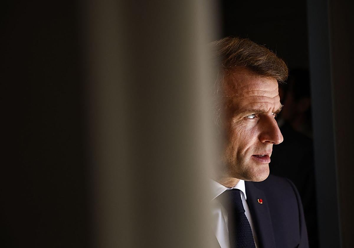 El presidente francés, Emmanuel Macron.