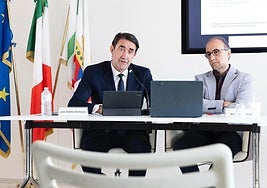 Suárez-Quiñones durante su intervención en Bruselas.