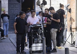 Rodaje de la segunda temporada de 'Memento Mori' en Valladolid