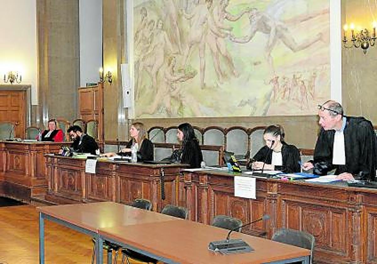 Un momento del juicio celebrado desde el pasado 9 de octubre en Bruselas.