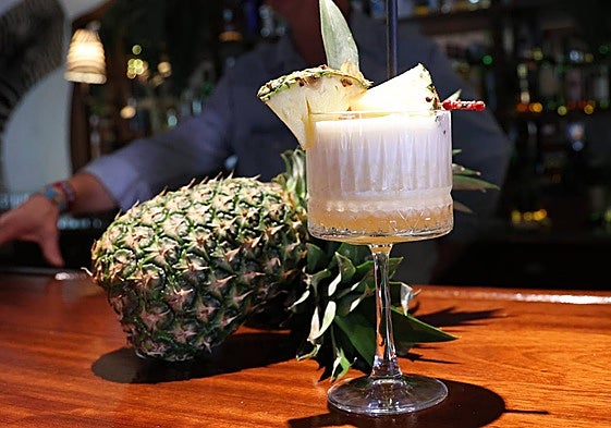 Presentación del cóctel Masái Mara