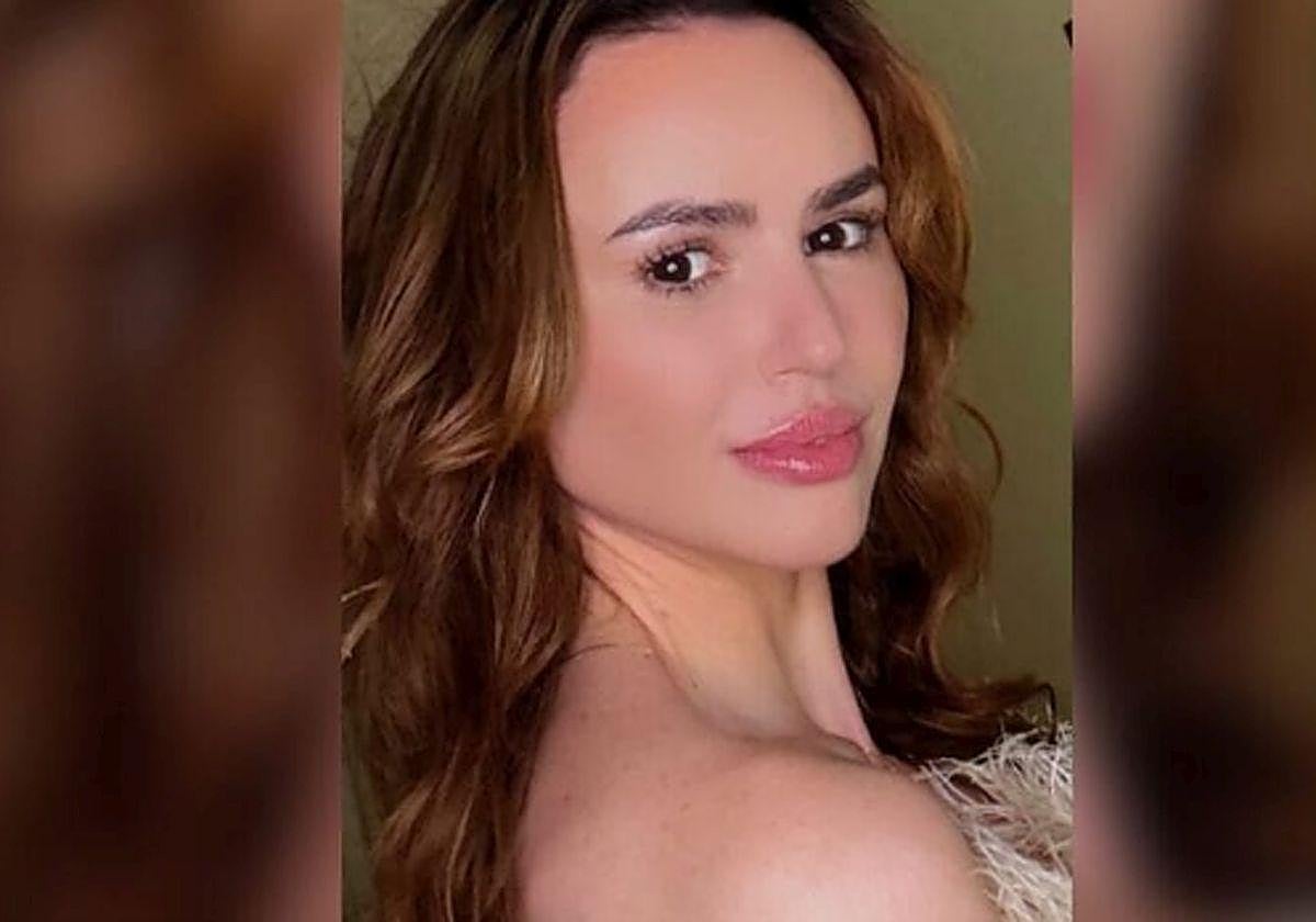 La modelo Lidiane Aline Lorenço.