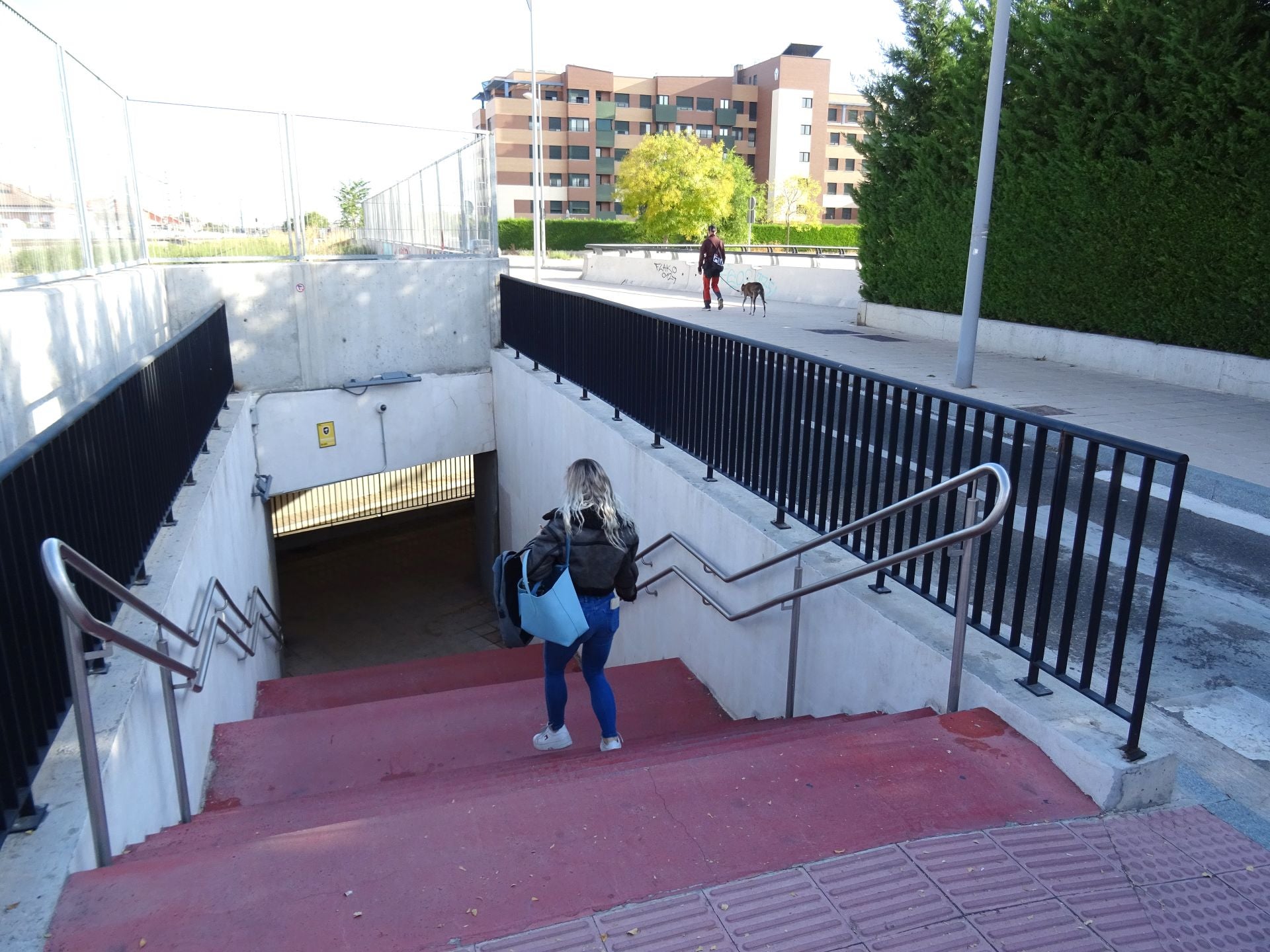 Las imágenes de las obras del túnel del apeadero