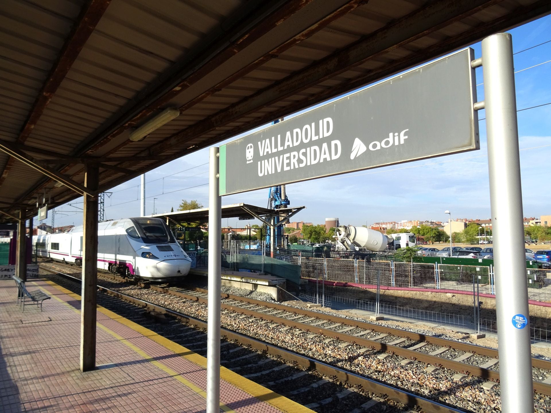 Las imágenes de las obras del túnel del apeadero