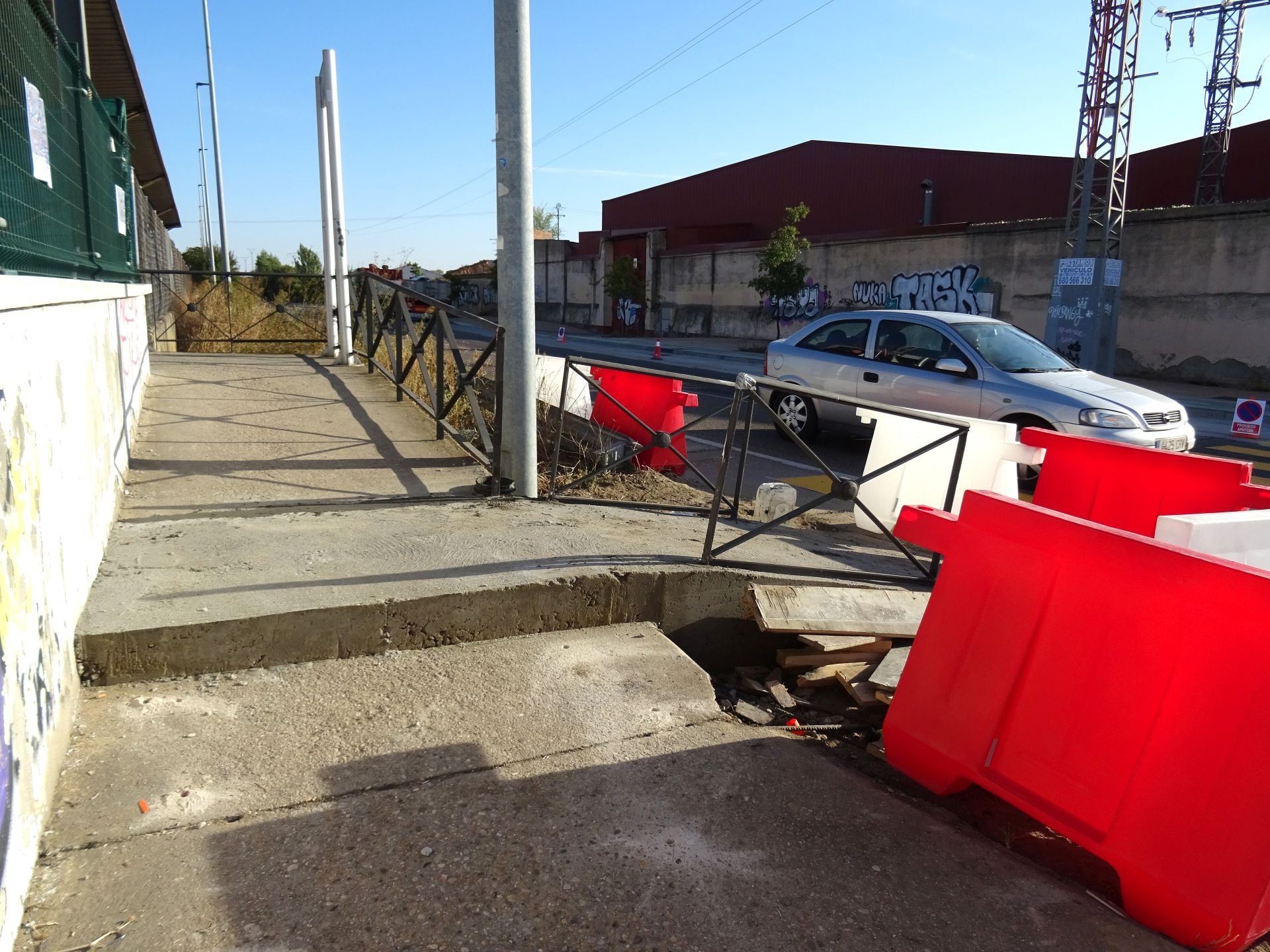 Las imágenes de las obras del túnel del apeadero