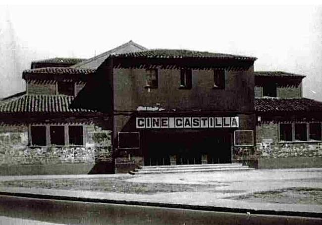 El cine Castilla, abandonado en la década de 1980.