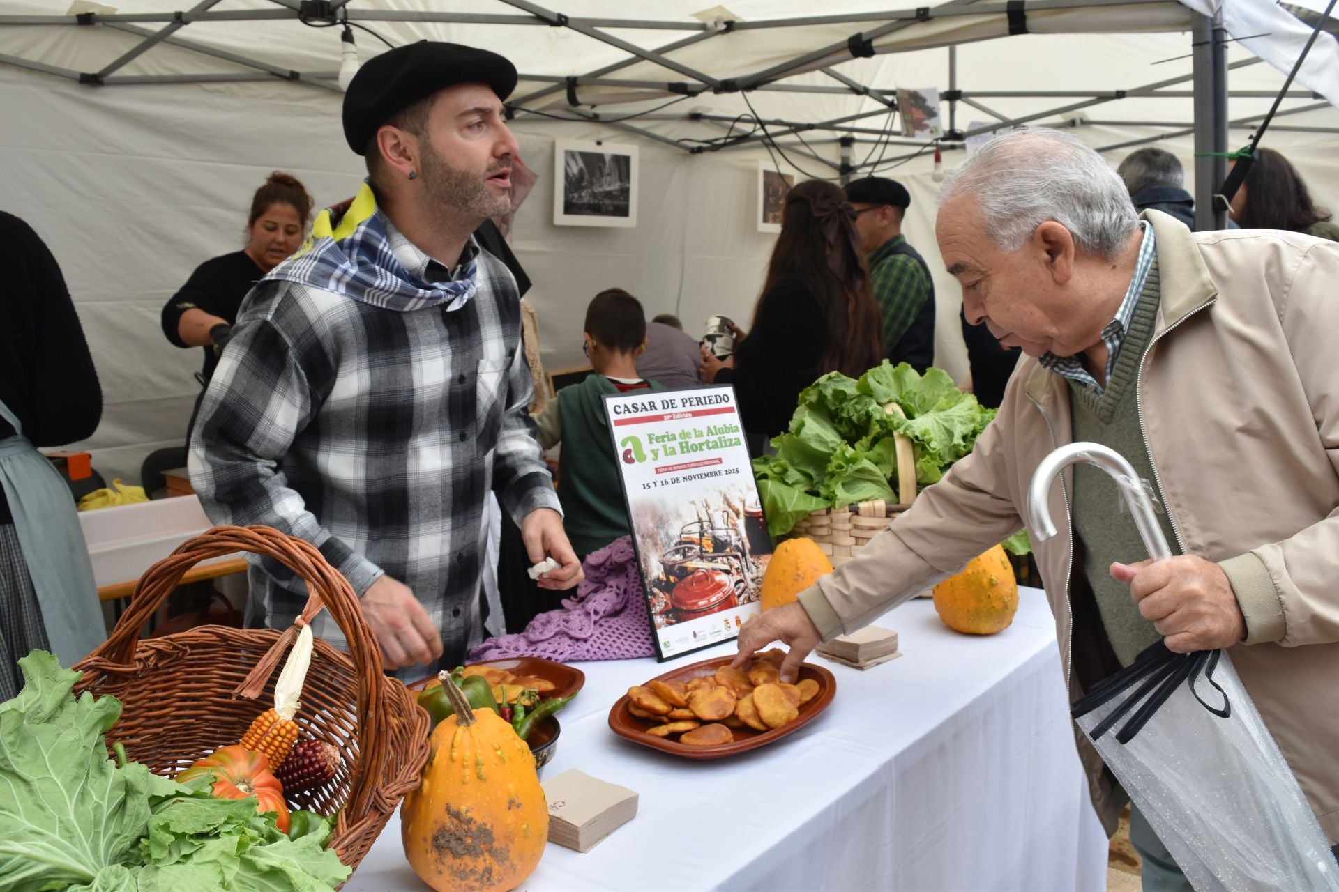 Saldaña presume de legumbres
