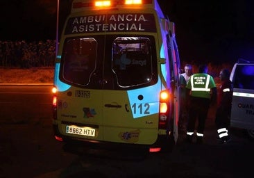 Dos fallecidos tras chocar e incendiarse su coche en Ponferrada