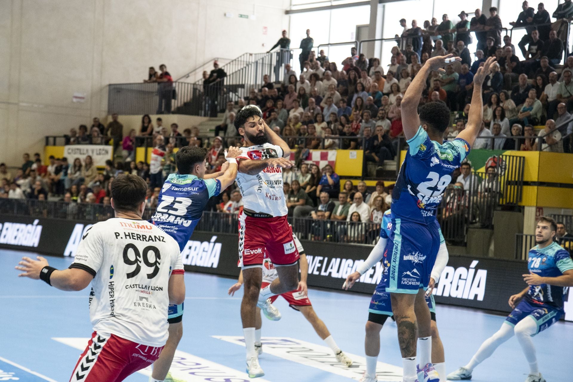 La derrota del Balonmano Nava, en imágenes