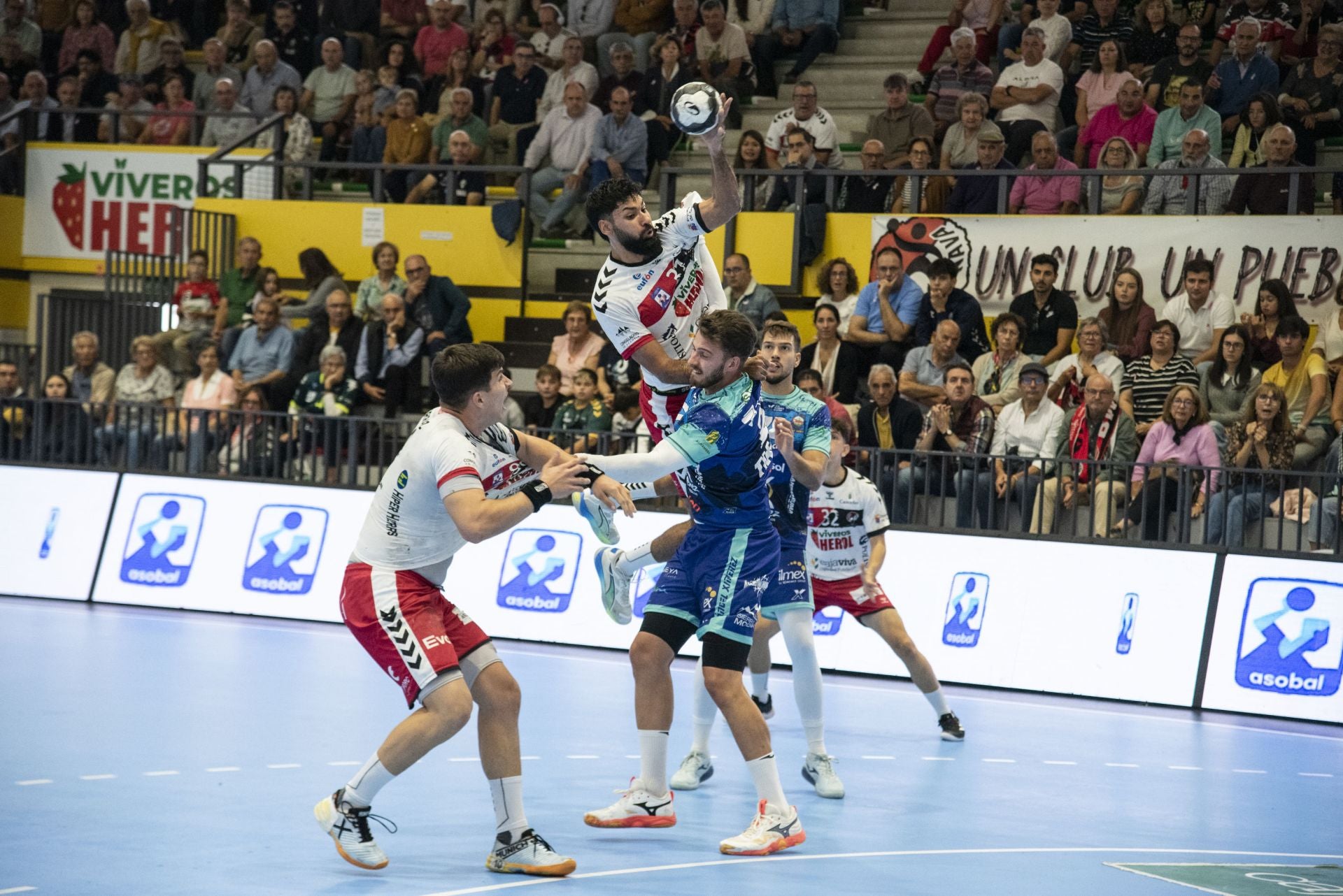 La derrota del Balonmano Nava, en imágenes