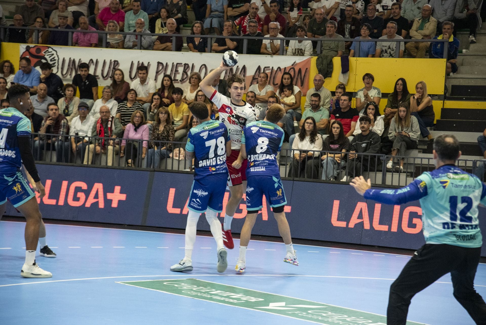 La derrota del Balonmano Nava, en imágenes