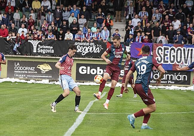 Fotos del triunfo de la Segoviana ante el Real Ávila.