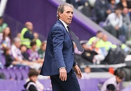 Guillermo Almada, el pasado domingo, en Zorrilla.