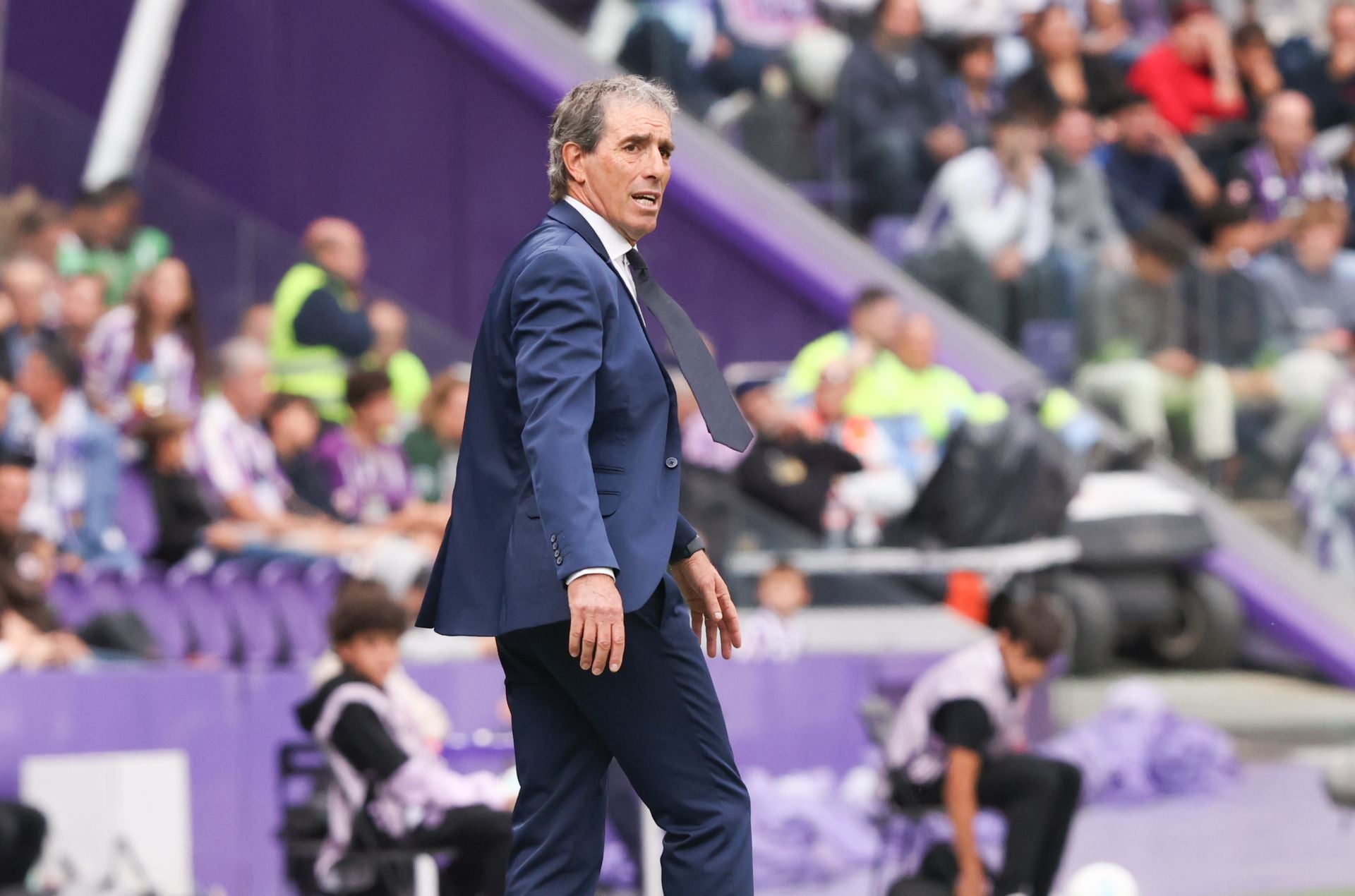 Guillermo Almada, el pasado domingo, en Zorrilla.