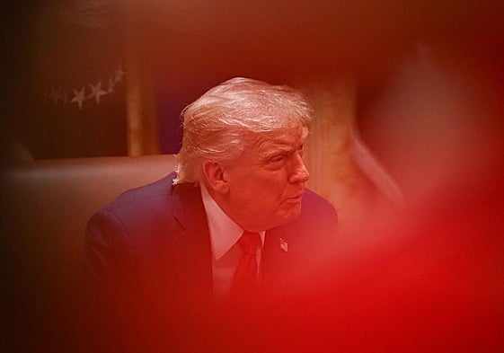 Donald Trump, durante un acto en la Casa Blanca.