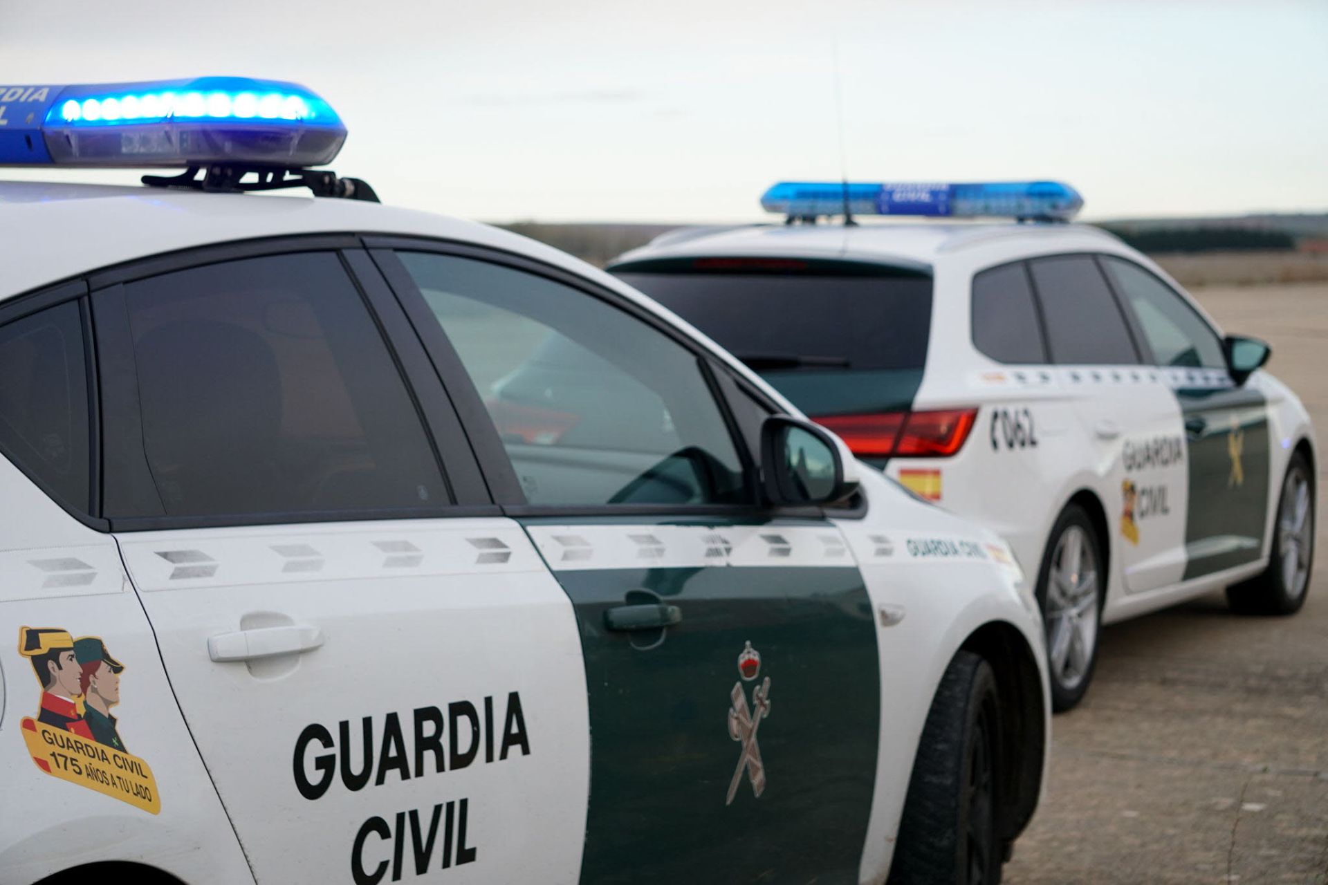 Imagen de archivo de un vehículo de la Guardia Civil.