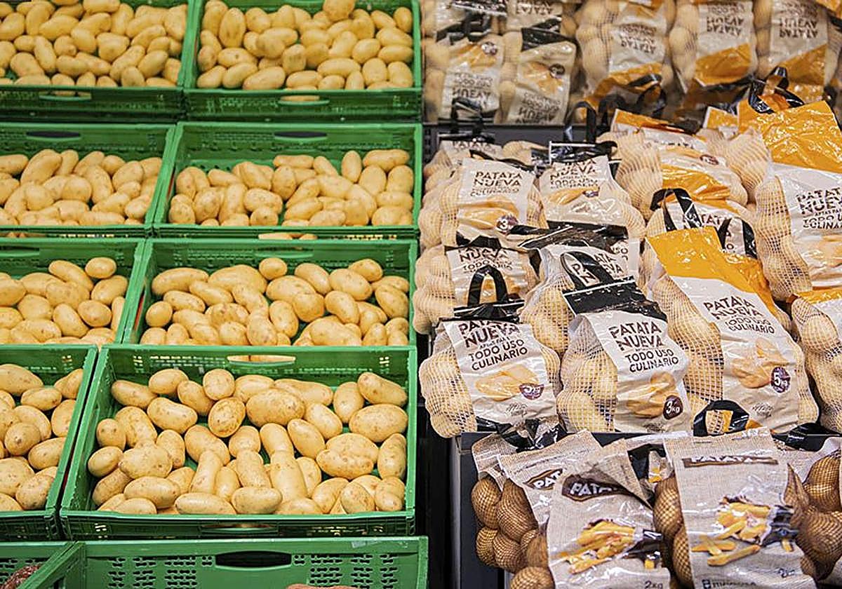 Imagen de archivo de patatas comercializadas en Mercadona.