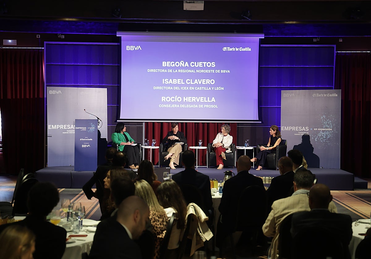 Asistentes al foro &#039;Empresas en expansión. Competir en nuevos mercados’