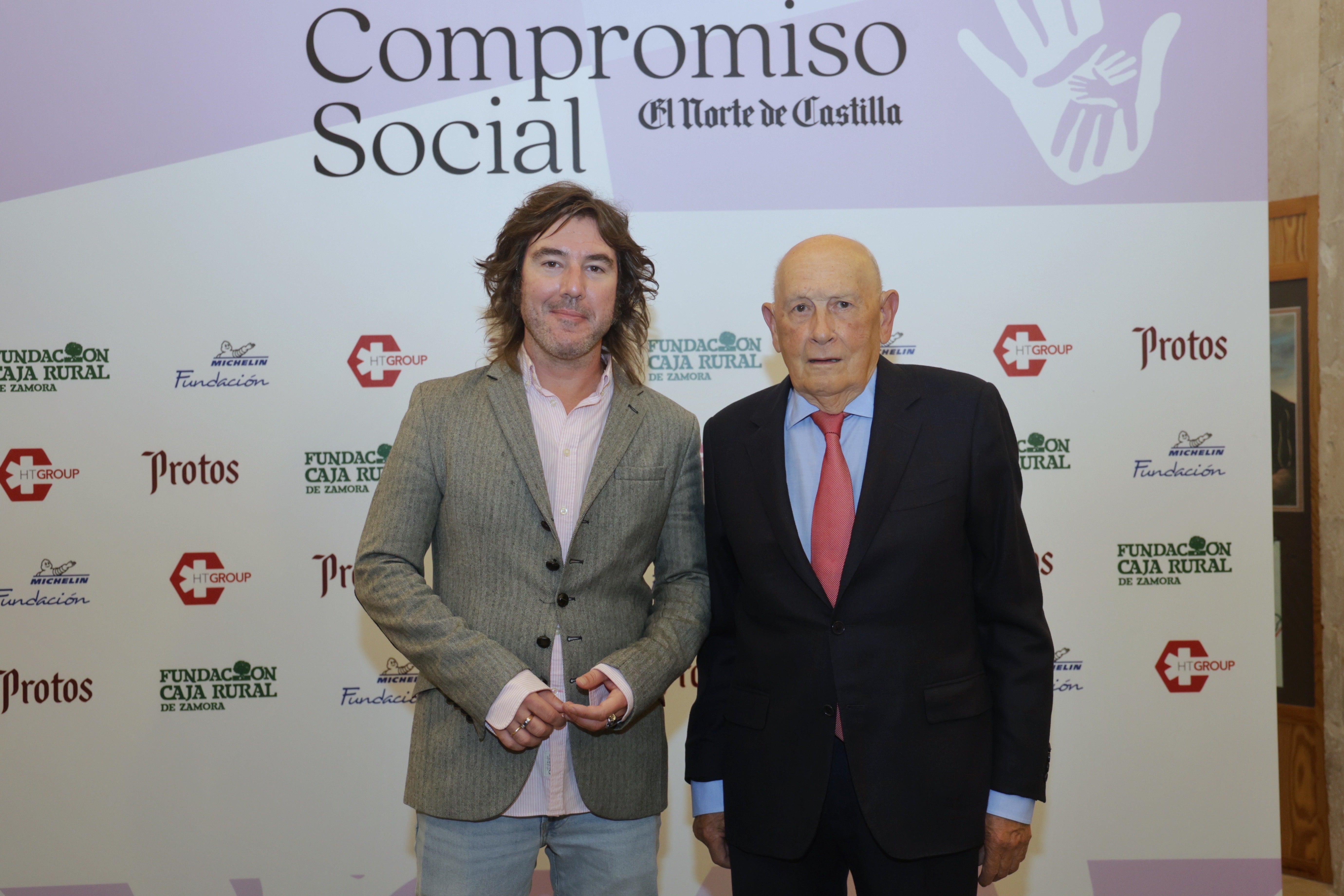Fernando Villalba, director de comunicación de Bodegas Protos, y Edmundo Bayón, presidente de Bodegas Protos.