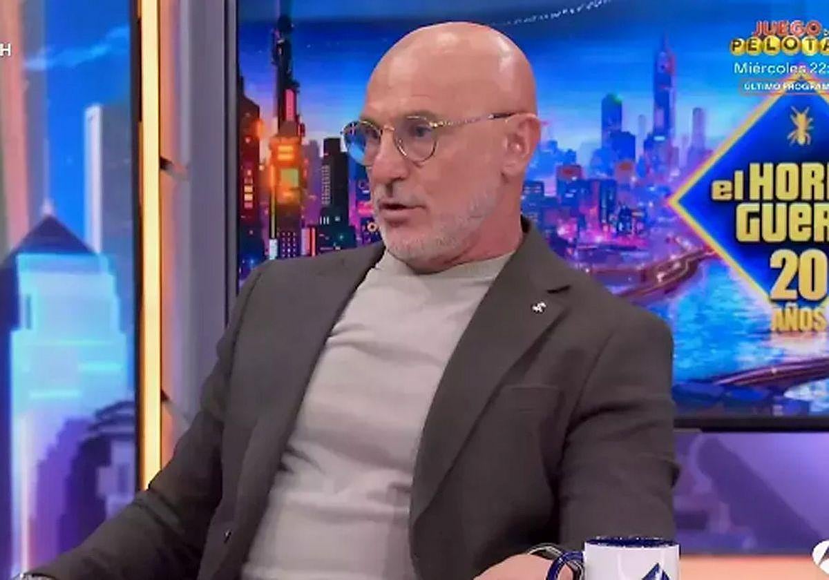 Luis de la Fuente en 'El Hormiguero'.