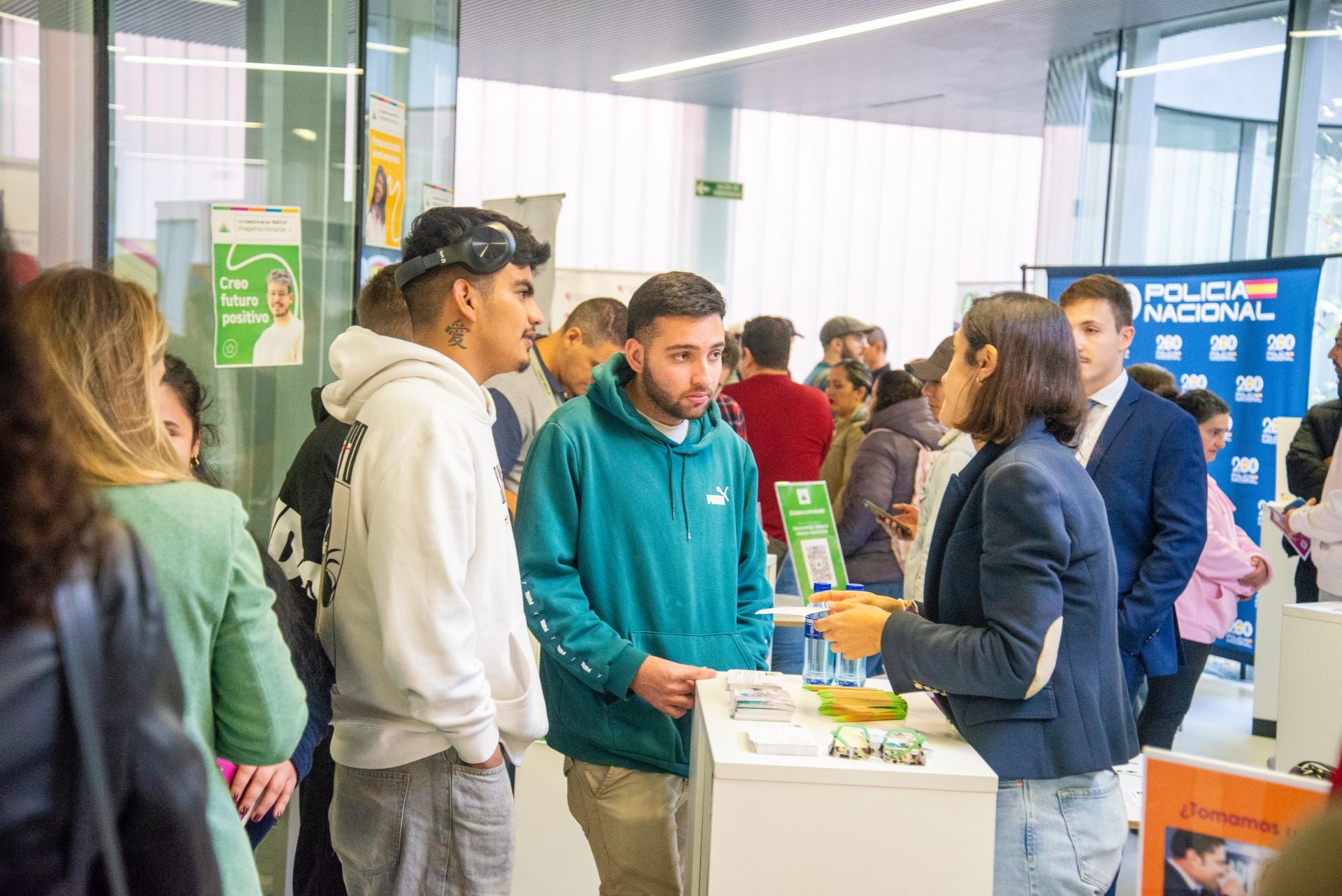 Así ha transcurrido la Feria de Empleo de Palencia
