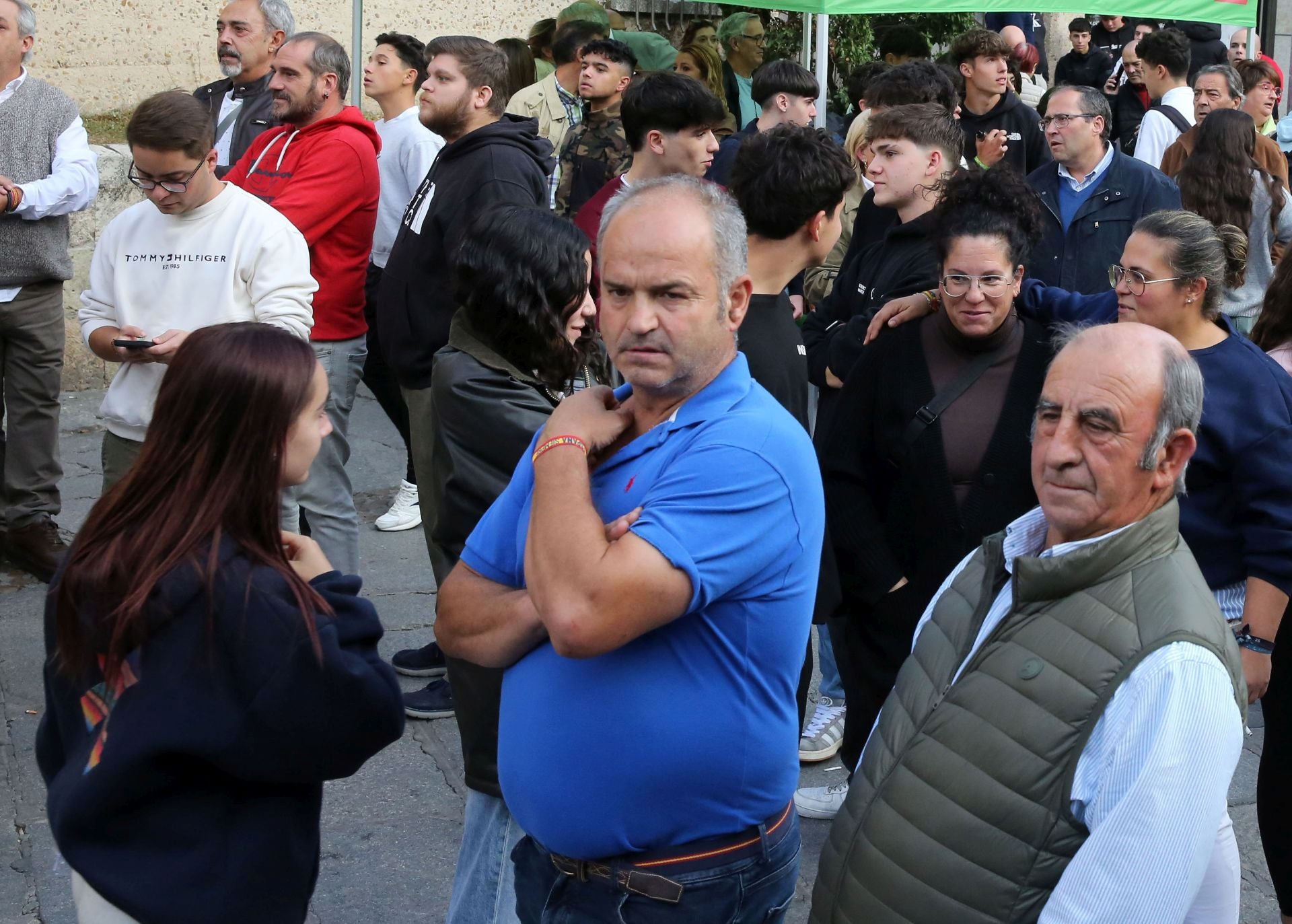 La visita de Abascal a Segovia, en imágenes