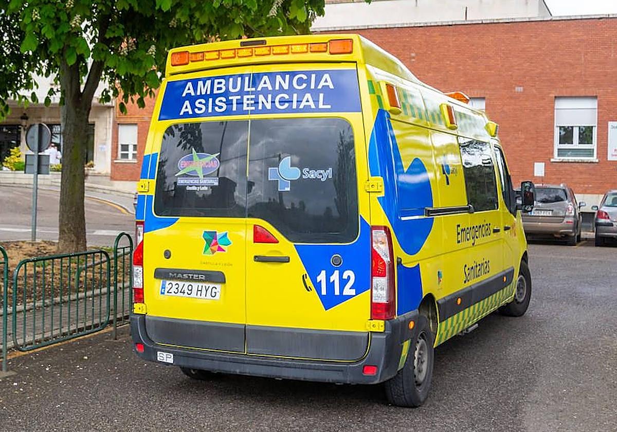 Un herido en una colisión por alcance entre un camión y una furgoneta