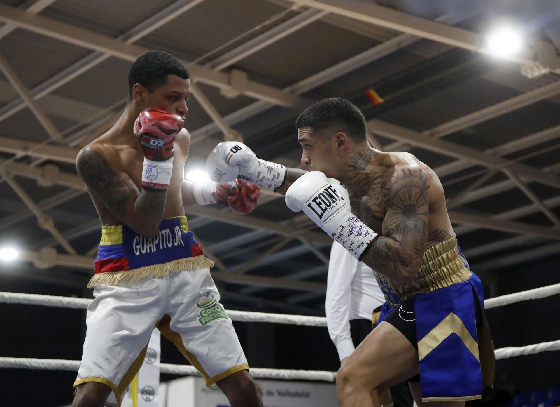 Salvi Jiménez, en el combate ante Edison Torres el pasado año