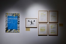 Las imágenes de la exposición 'Huellas y fugas'