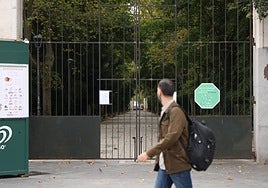 El Campo Grande está cerrado desde este miércoles al mediodía por la previsión de fuertes vientos.