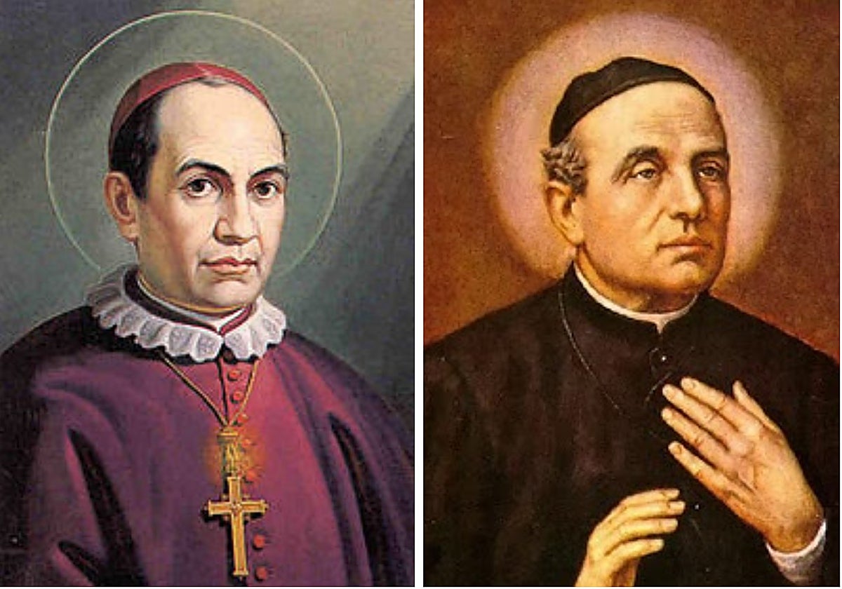 San Antonio María Claret y San Luis Guanella.