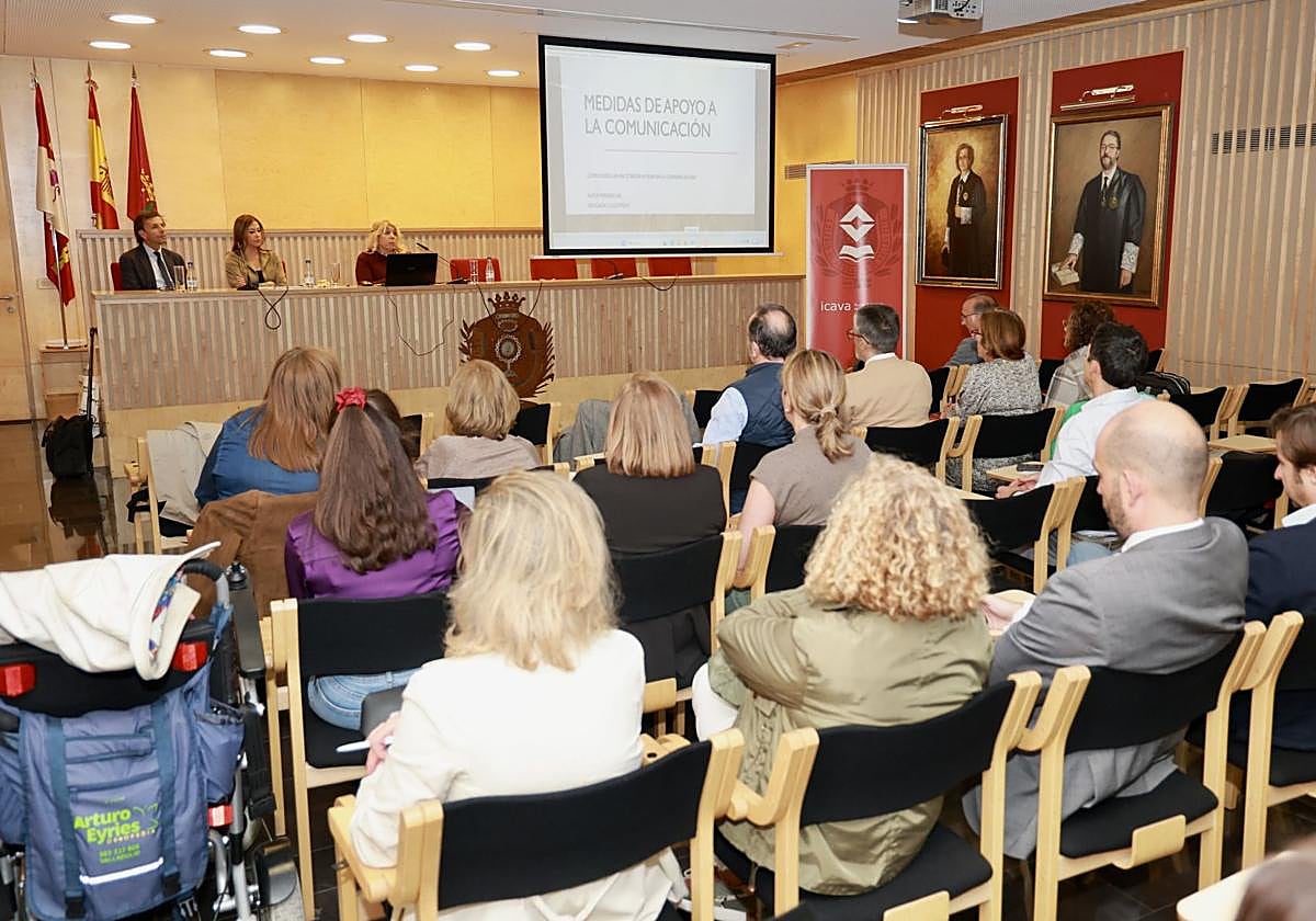 Asistentes a las jornadas en el Colegio de Abogados de Valladolid.