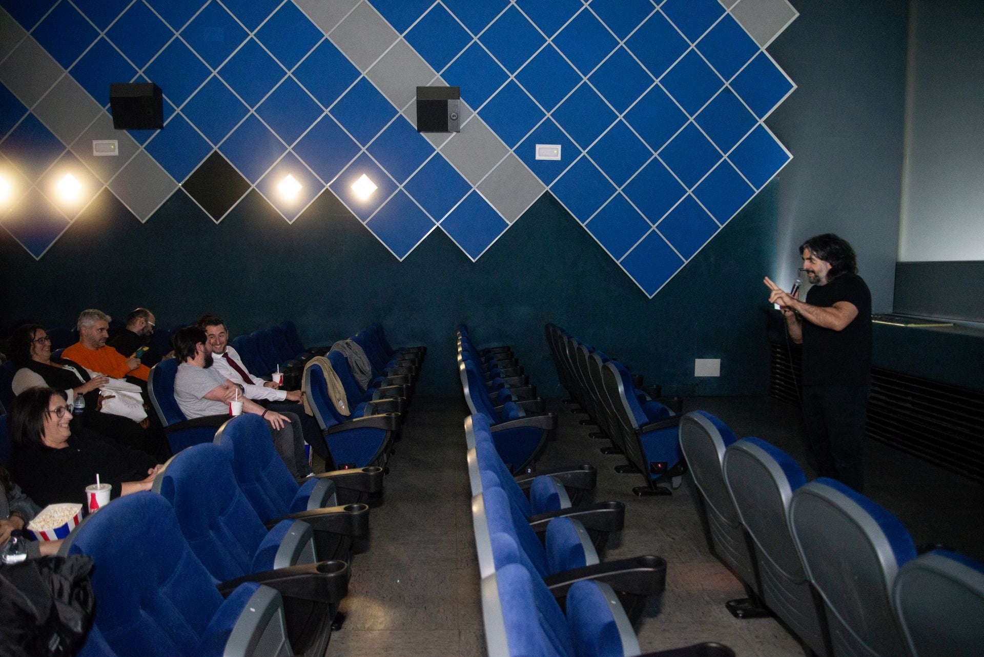 J. J. Vaquero presenta su primera película en Palencia