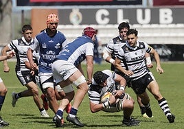 Partido disputado el pasado 6 de abril entre El Salvador y el VRAC Quesos Entrepinares.