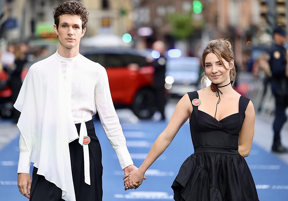 El actor Diego Garisa y la actriz Julia Martínez, de la película 'Subsuelo'.