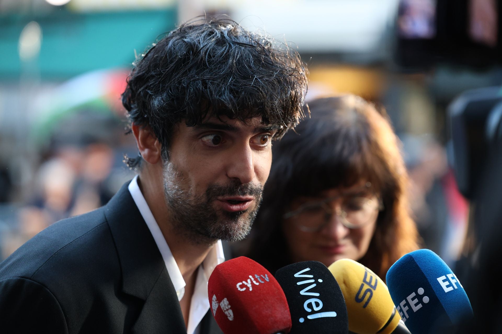 Francesco Carril, actor de 'Tres Adioses', de Isabel Coixet, película inaugural de la 70ª Seminci.