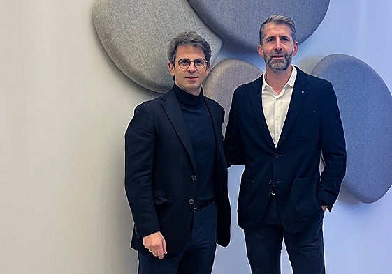 David Llorente, director técnico, y Carlos Pozo, director comercial de Absotec.