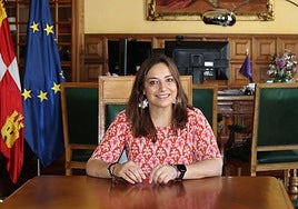 Miriam Andrés, alcaldesa de Palencia