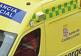 Ambulancia de Sacyl en una imagen de archivo.