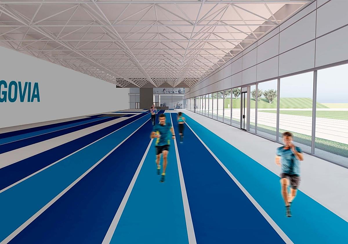 Así será el interior del módulo cubierto.