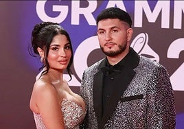 Omar Montes y su novia, Lola Romero, en una imagen de archivo.