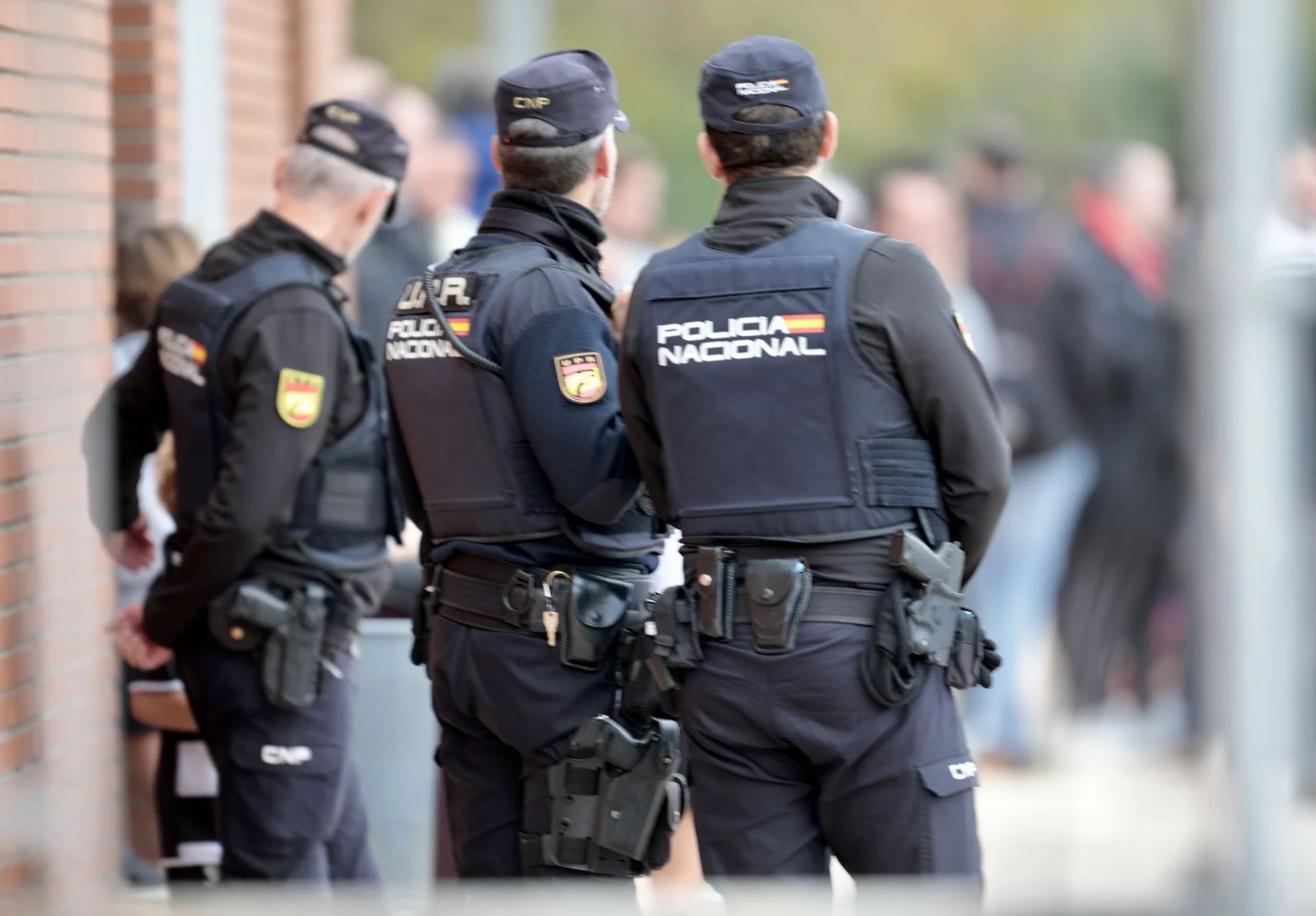 Agentes de la Policía Nacional, en una imagen de archivo.