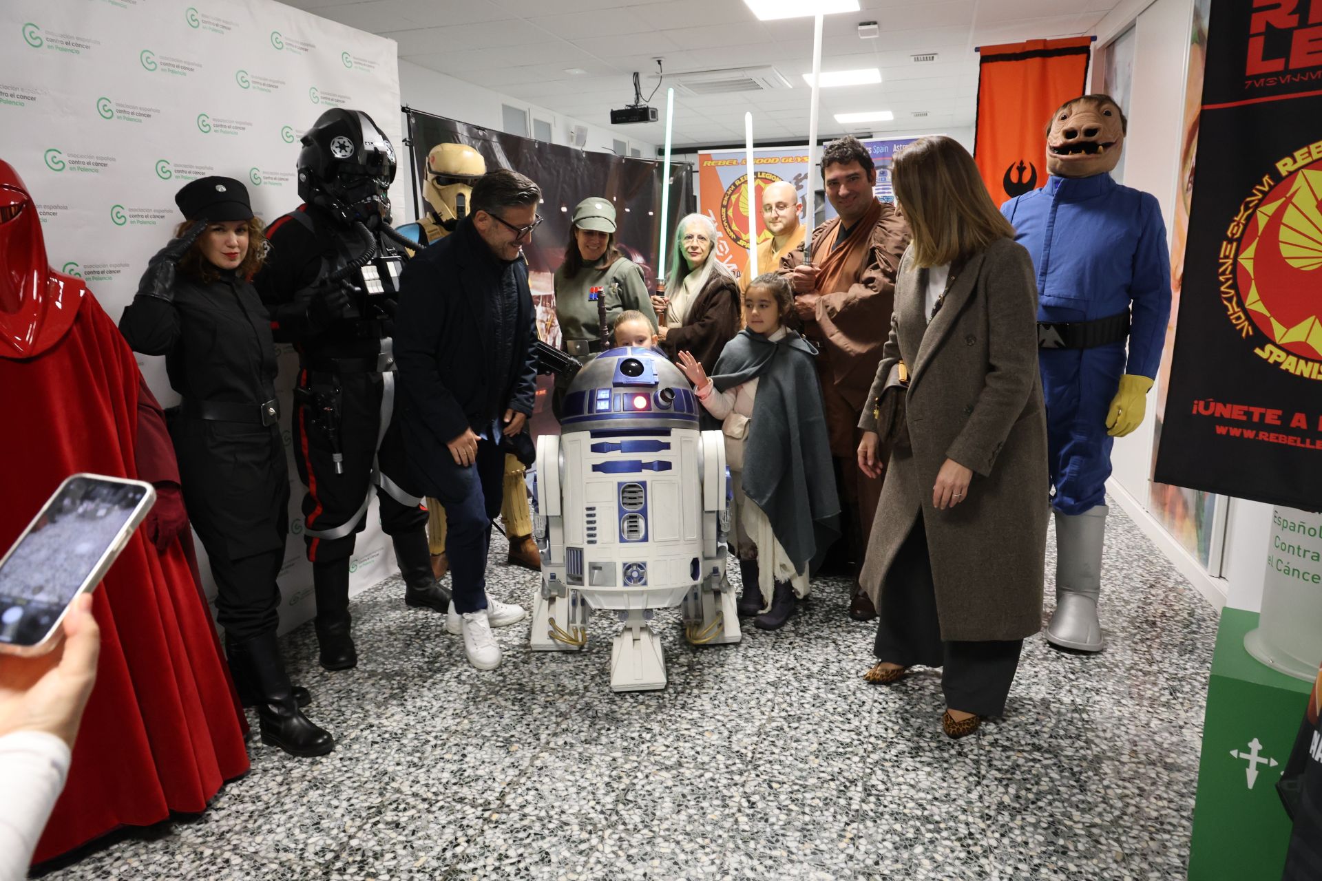 Los protagonistas de La Guerra de las Galaxias, en Palencia