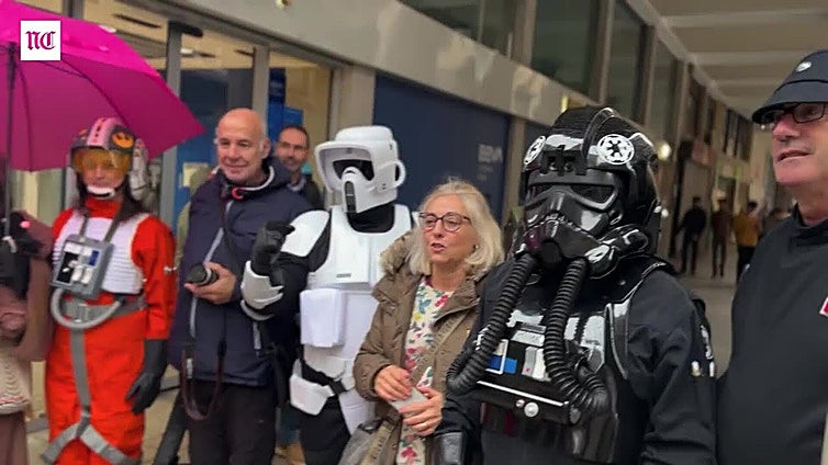 Palencia, escenario de 'Star Wars' para visibilizar a los pacientes ostomizados