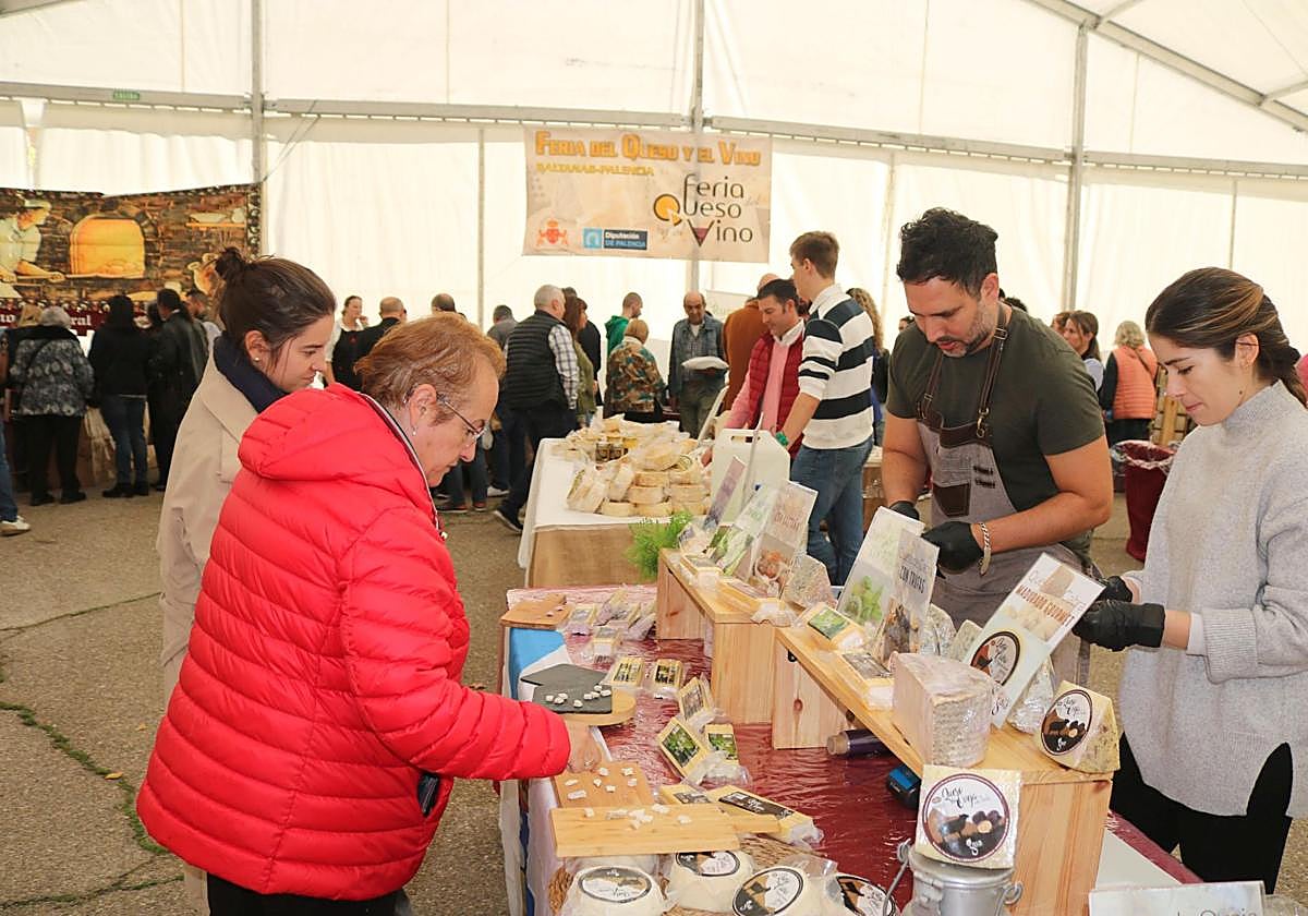 La Feria del Queso y del Vino en una edición anterior.